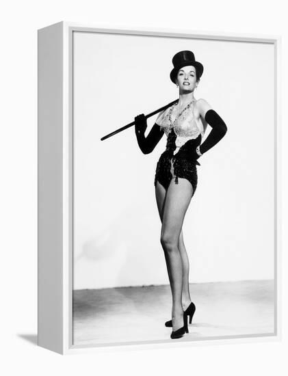 Gentlemen Prefer Blondes, Jane Russell, in a Costume by William Travilla, 1953-null-Framed Stretched Canvas