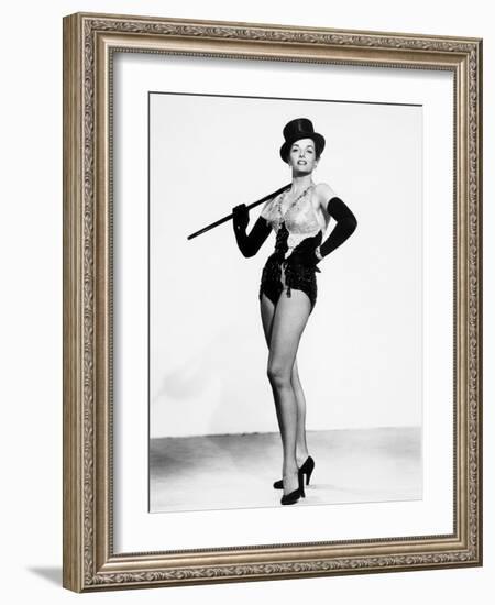 Gentlemen Prefer Blondes, Jane Russell, in a Costume by William Travilla, 1953-null-Framed Photo