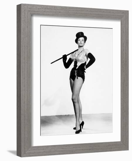 Gentlemen Prefer Blondes, Jane Russell, in a Costume by William Travilla, 1953-null-Framed Photo