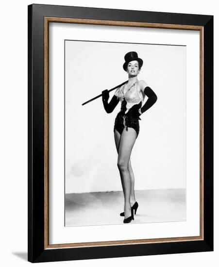 Gentlemen Prefer Blondes, Jane Russell, in a Costume by William Travilla, 1953-null-Framed Photo