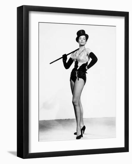 Gentlemen Prefer Blondes, Jane Russell, in a Costume by William Travilla, 1953-null-Framed Photo