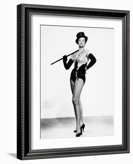 Gentlemen Prefer Blondes, Jane Russell, in a Costume by William Travilla, 1953-null-Framed Photo