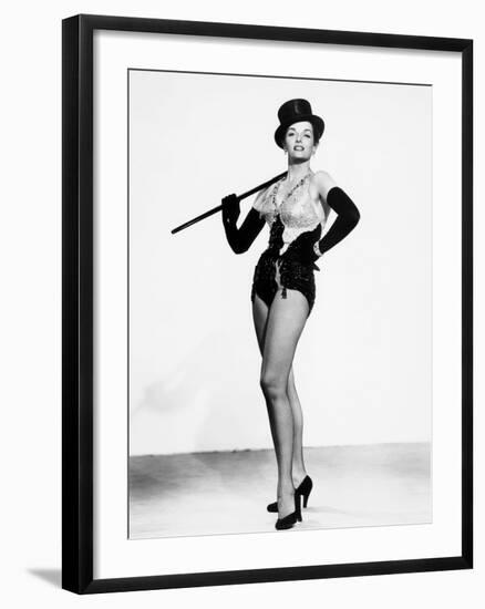 Gentlemen Prefer Blondes, Jane Russell, in a Costume by William Travilla, 1953-null-Framed Photo