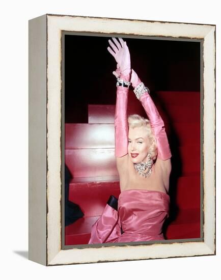 Gentlemen Prefer Blondes, Marilyn Monroe, 1953-null-Framed Stretched Canvas