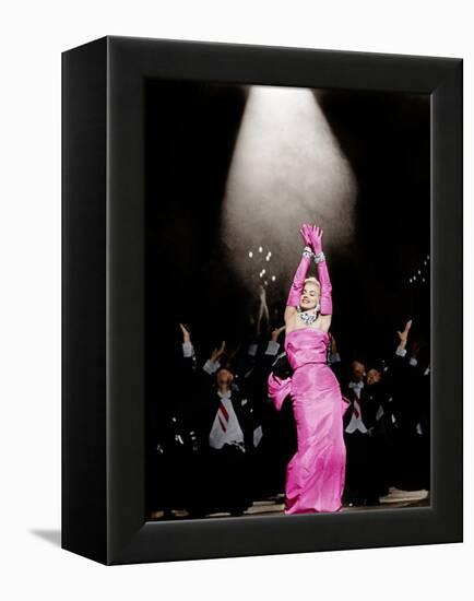 Gentlemen Prefer Blondes, Marilyn Monroe, 1953-null-Framed Stretched Canvas