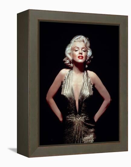 Gentlemen Prefer Blondes, Marilyn Monroe, Directed by Howard Hawks, 1953-null-Framed Premier Image Canvas