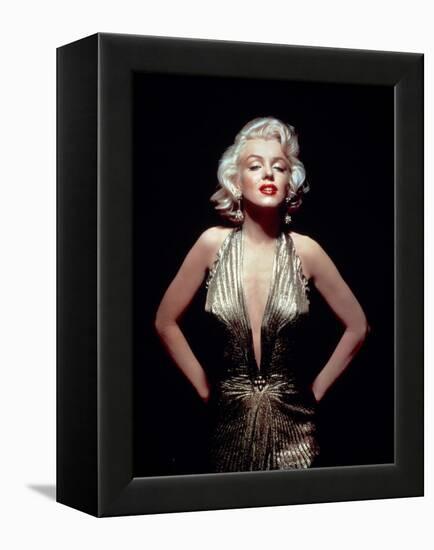 Gentlemen Prefer Blondes, Marilyn Monroe, Directed by Howard Hawks, 1953-null-Framed Premier Image Canvas