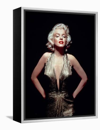 Gentlemen Prefer Blondes, Marilyn Monroe, Directed by Howard Hawks, 1953-null-Framed Premier Image Canvas