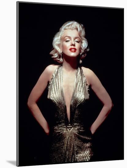 Gentlemen Prefer Blondes, Marilyn Monroe, Directed by Howard Hawks, 1953-null-Mounted Photographic Print