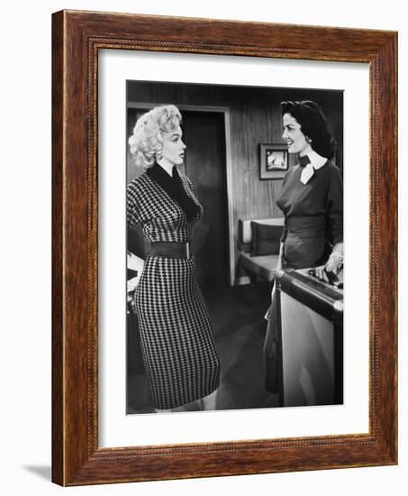 Gentlemen Prefer Blondes, Marilyn Monroe, Jane Russell, 1953-null-Framed Photo