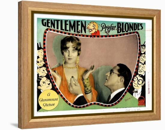 Gentlemen Prefer Blondes, Ruth Taylor, Holmes Herbert, 1928-null-Framed Stretched Canvas