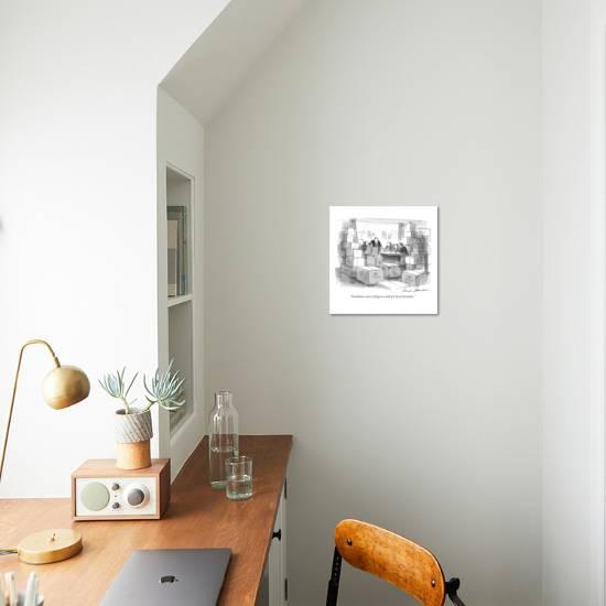 Gentlemen We Re Sitting On A Hell Of A Lot Of Inventory New Yorker Cartoon Premium Giclee Print Bernard Schoenbaum Art Com Gentlemen We Re Sitting On A Hell Of A Lot Of Inventory New Yorker Cartoon Premium Giclee Print Bernard Schoenbaum Art Com