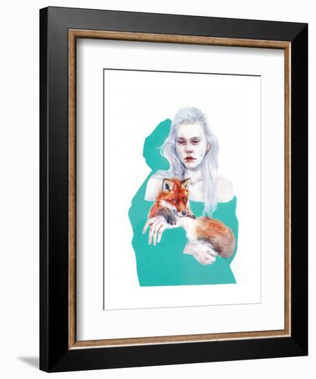 Gently Together-Agnes Cecile-Framed Art Print