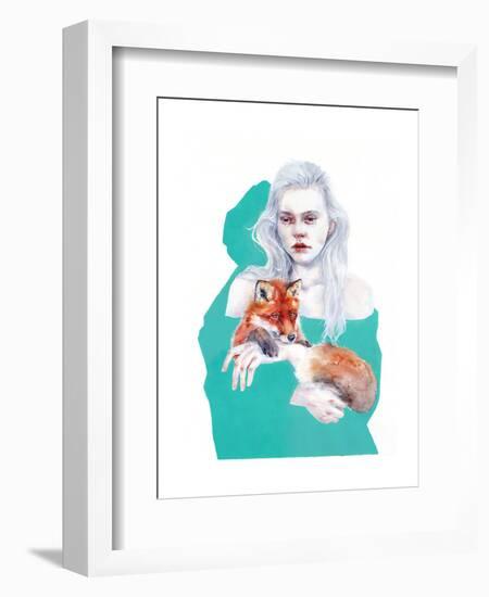 Gently Together-Agnes Cecile-Framed Art Print