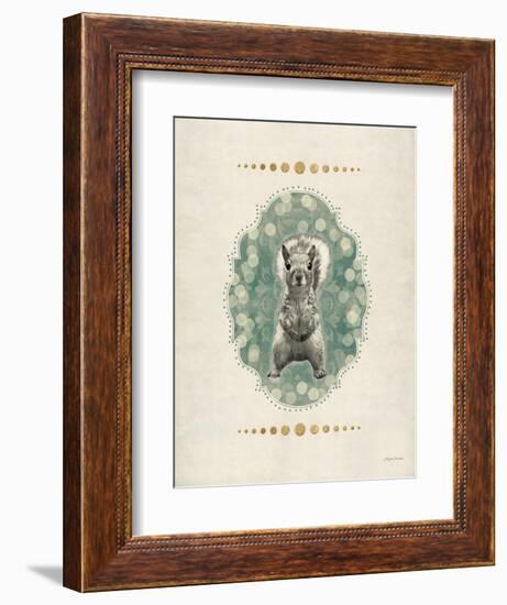 Gentry Squirrel-Morgan Yamada-Framed Art Print