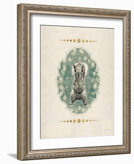 Gentry Squirrel-Morgan Yamada-Framed Art Print