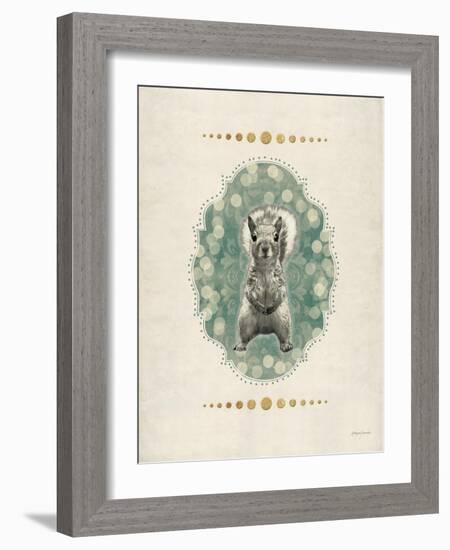 Gentry Squirrel-Morgan Yamada-Framed Art Print