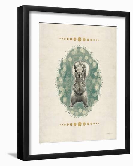 Gentry Squirrel-Morgan Yamada-Framed Art Print
