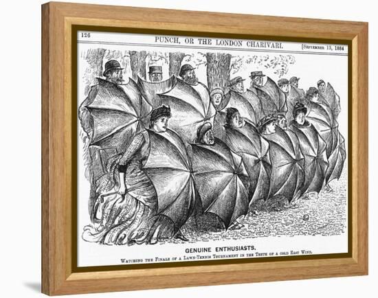 Genuine Enthusiasts, 1884-null-Framed Premier Image Canvas