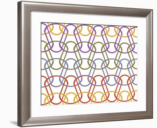 Geo 1 C-Mindy Howard-Framed Giclee Print