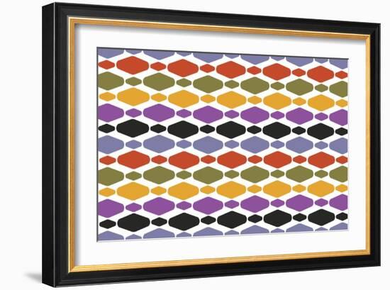 Geo 1 D-Mindy Howard-Framed Giclee Print