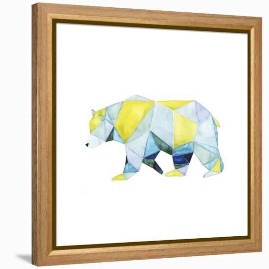 Geo Animal I-Grace Popp-Framed Stretched Canvas