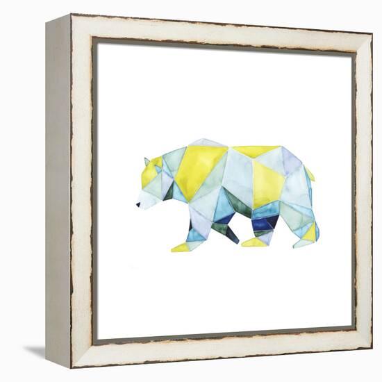 Geo Animal I-Grace Popp-Framed Stretched Canvas
