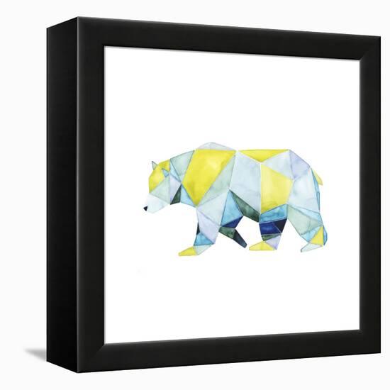 Geo Animal I-Grace Popp-Framed Stretched Canvas