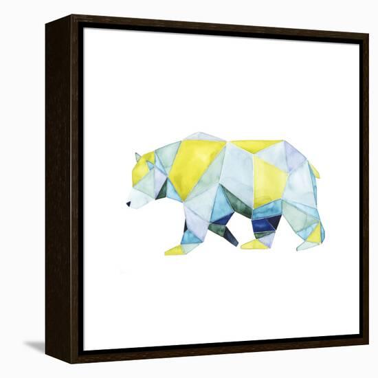 Geo Animal I-Grace Popp-Framed Stretched Canvas