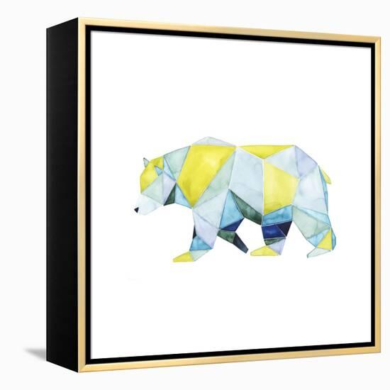 Geo Animal I-Grace Popp-Framed Stretched Canvas