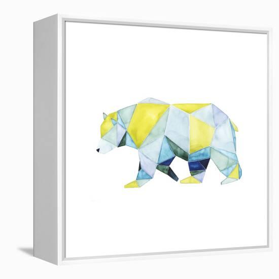 Geo Animal I-Grace Popp-Framed Stretched Canvas