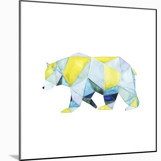 Geo Animal I-Grace Popp-Mounted Art Print