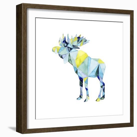 Geo Animal III-Grace Popp-Framed Art Print