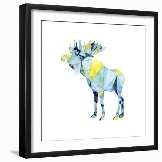 Geo Animal III-Grace Popp-Framed Art Print