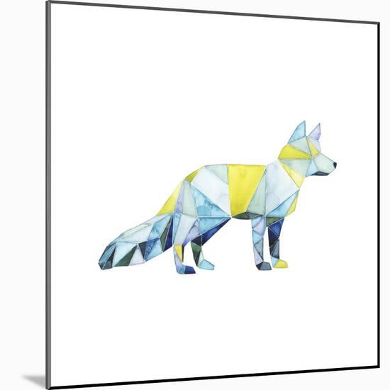 Geo Animal IV-Grace Popp-Mounted Art Print