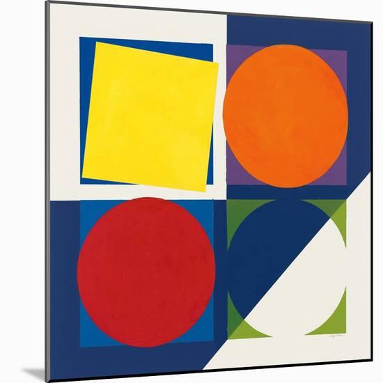 Geo Bright Primary-Avery Tillmon-Mounted Art Print