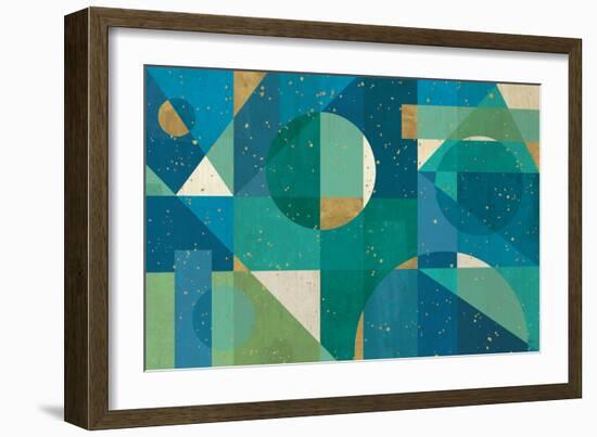 Geo Contour I-Veronique Charron-Framed Art Print