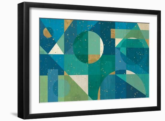 Geo Contour I-Veronique Charron-Framed Art Print