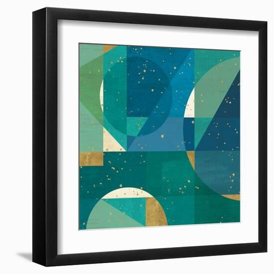 Geo Contour III-Veronique Charron-Framed Art Print