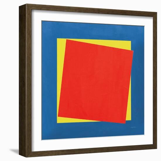 Geo Core Bright Primary-Avery Tillmon-Framed Art Print