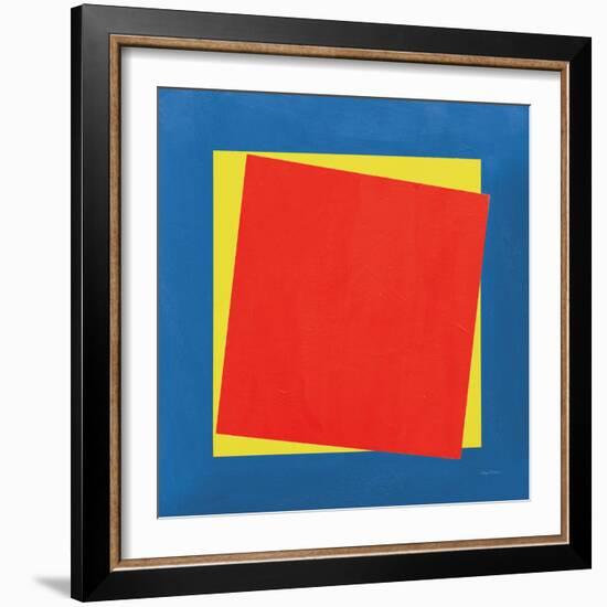 Geo Core Bright Primary-Avery Tillmon-Framed Art Print