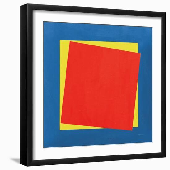 Geo Core Bright Primary-Avery Tillmon-Framed Art Print