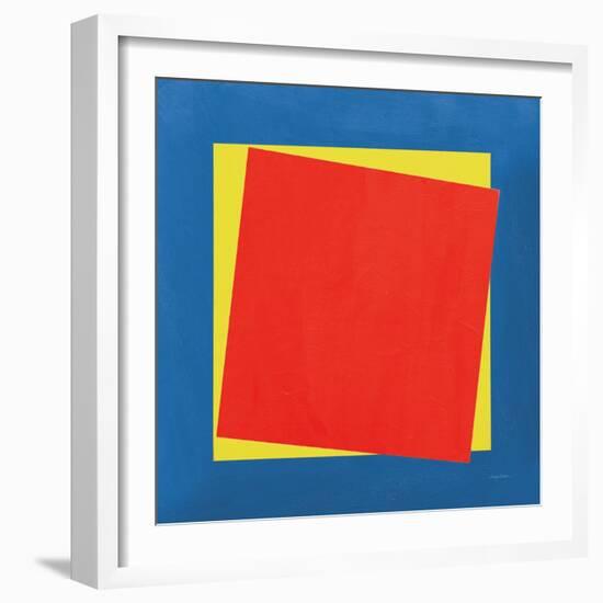 Geo Core Bright Primary-Avery Tillmon-Framed Art Print