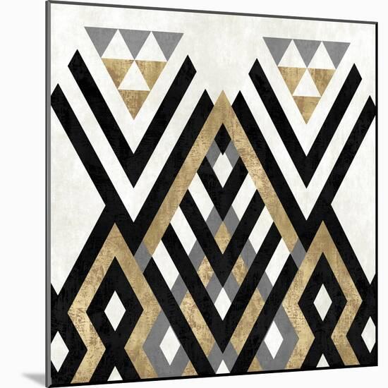 Geo Deco II-Alan Lambert-Mounted Giclee Print