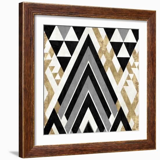 Geo Deco III-Alan Lambert-Framed Giclee Print