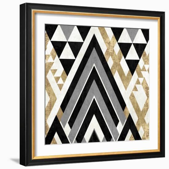 Geo Deco III-Alan Lambert-Framed Giclee Print