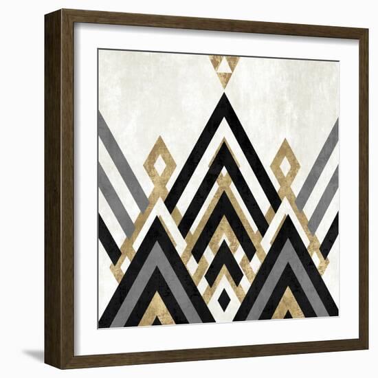 Geo Deco IV-Alan Lambert-Framed Giclee Print