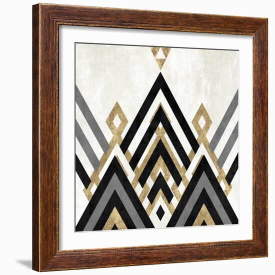 Geo Deco IV-Alan Lambert-Framed Giclee Print