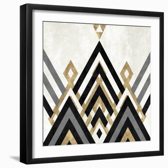 Geo Deco IV-Alan Lambert-Framed Giclee Print