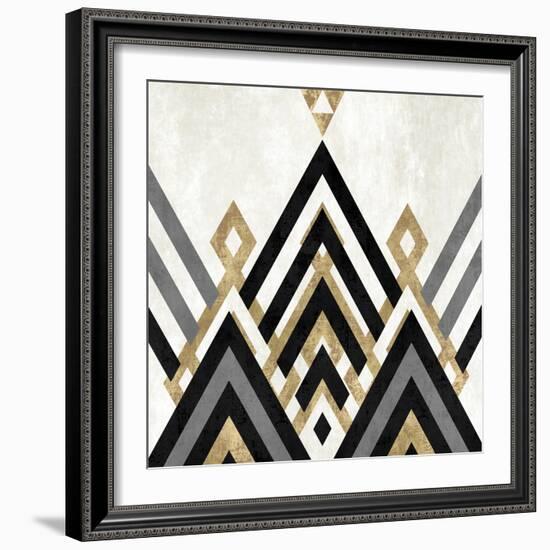 Geo Deco IV-Alan Lambert-Framed Giclee Print